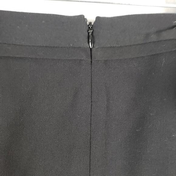 Lane Bryant Women's‎ 20 Pleat Bottom Mini Skirt Solid Black E-Girl Academia - Picture 5 of 6